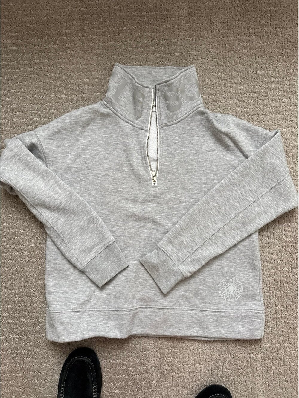 SoulCycle size medium gray sweatshirt